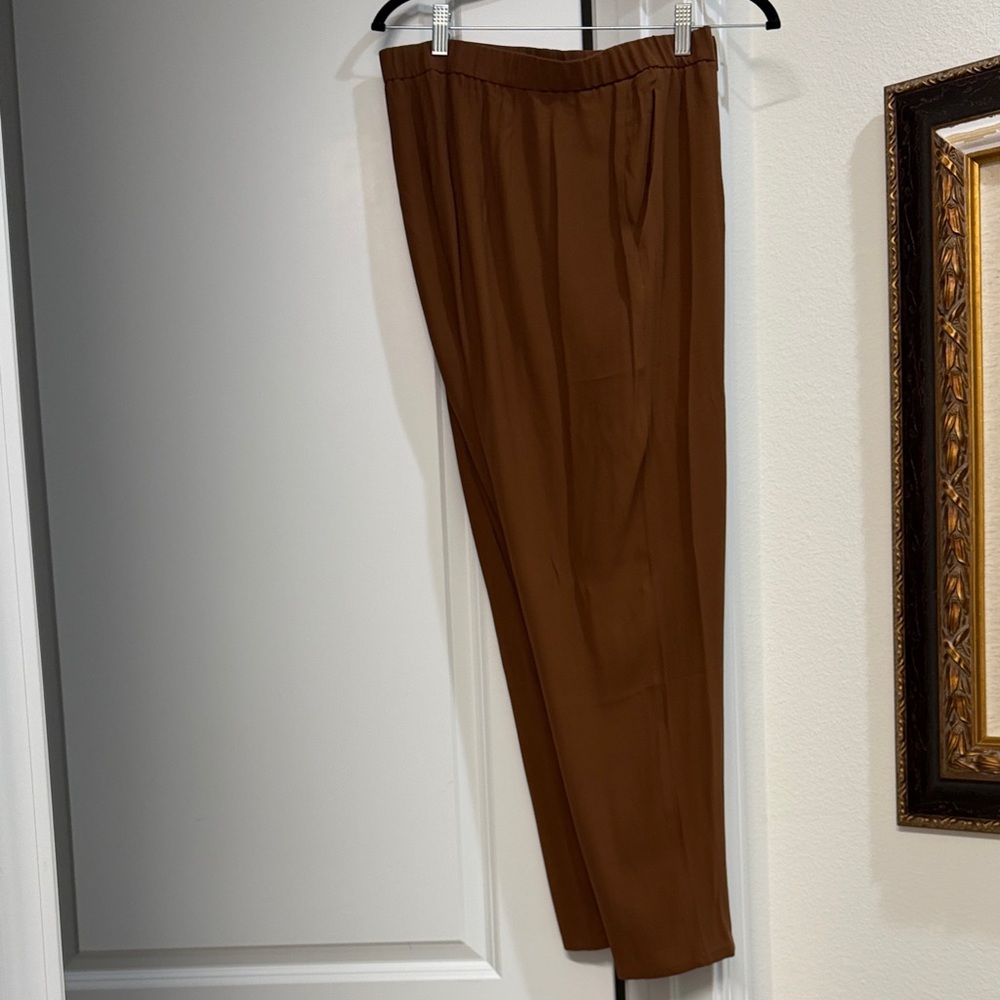 Washable Silk Trousers